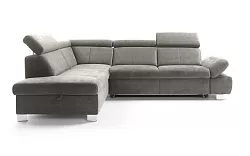 HAPPY rohová sedací souprava, orientace pravá strana 273x201x82 - Antracit