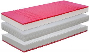 Matrace pěnová oboustranná s rozdílnou tuhostí stran Riviéra 100x200