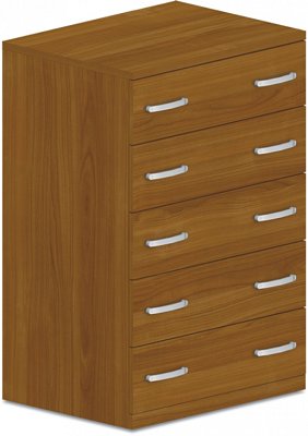 Komoda zásuvková 80x60x145cm - Buk bílý