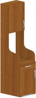 Skříňka pro vestavnou lednici 60x62(25)x75(205)cm - Javor