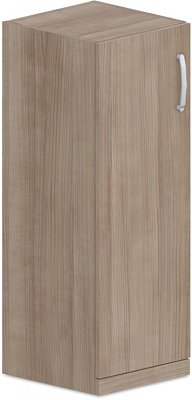 Policová skříň, dvířka 40x42x110cm - Buk bílý