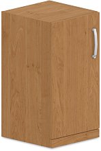 Policová skříň, dvířka 40x42x75cm - Buk bílý
