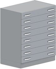 Zásuvková skříň na léky 90x57x107cm - Wenge