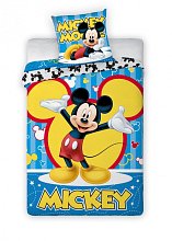 Povlečení dětské 140x200+70x90 - Mickey Mouse