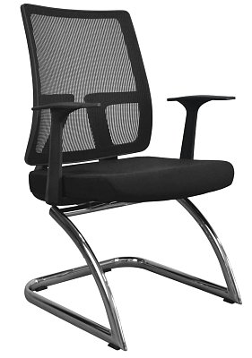 Jednací židle - Libra Conference B - Černý plast