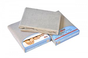 Prostěradlo jersey - 31 šedá - 90x200