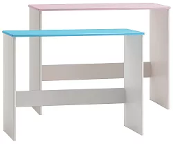 Psací stůl z masivní borovice 100x47x77cm - Bílá