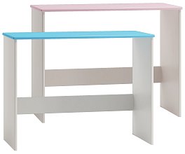 Psací stůl z masivní borovice 100x47x77cm - Bílá