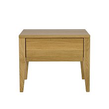 Noční stolek z masivního dubu 50x35x41cm - RETRO Dub-přírodní