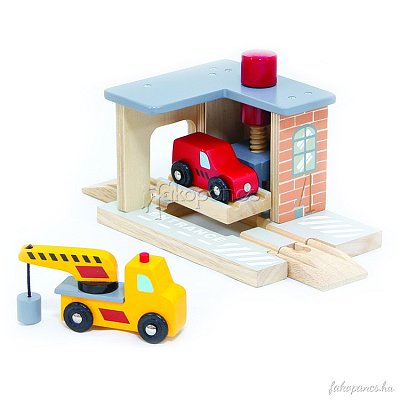 Dřevěný autoservis