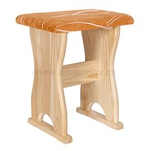 Jídelní taburet NR116 45cm - Borovice T104 