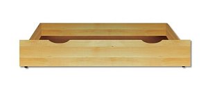 Úložný prostor z masivního buku 150x67x24cm - Buk-bělený