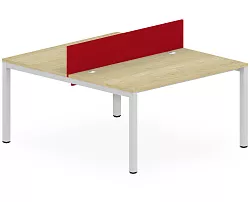 Tandemový stůl Apolo - 200x160cm - Šedá