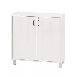 Úložný prostor dveřový se zámkem - Bílá