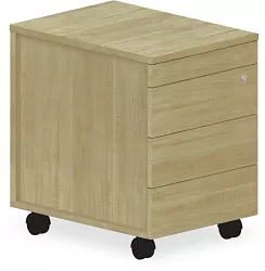 Mobilní kontejner bezúchytkový 43x80x59,5cm - Šedá