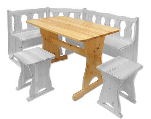 Jídelní stůl ST 130x80x75 cm - Borovice