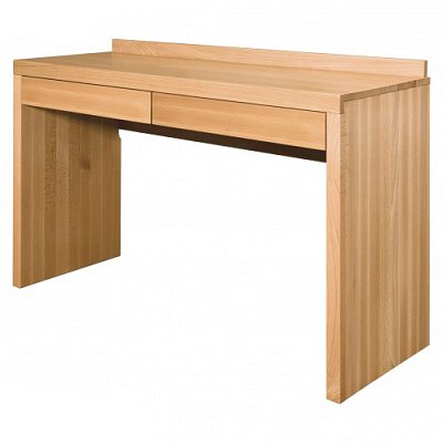 Noční toaletní stolek LT401 z masivního buku 127x86x45cm - Buk-šedý