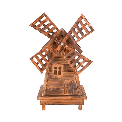 Větrný mlýn WENDY - z masivního smrkového dřeva v.70cm - týk