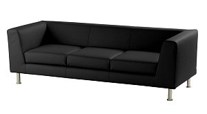 Trojmístné sofa Notre Dame 103 - Červená