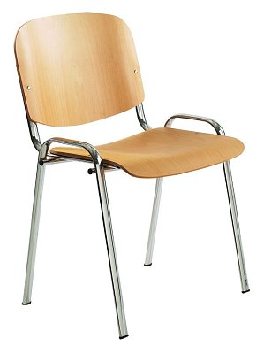 Konferenční židle 1120 L C - Chromovaný rám