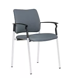 Jednací židle 2170 C Rocky - koženka modrá