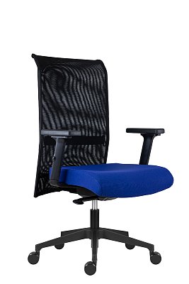 Kancelářská židle 1580 SYN GALA NET - Červená