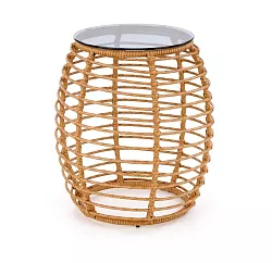 Zahradní stolek 48x56cm - Přírodní