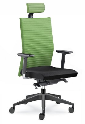 Kancelářská židle Element 430+HO - zelená/černá