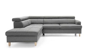 SISTO rohová sedací souprava, orientace levá strana 254x227x81 - Zelená