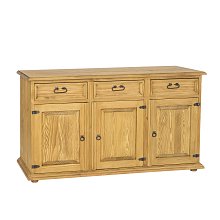 Komoda z masivní borovice 167x85x56 cm- Rustikal