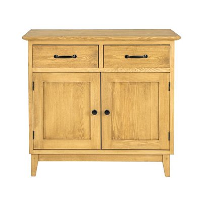 Komoda kombinovaná z masivní borovice 90x85x43cm - Rustikal- jasny vosk