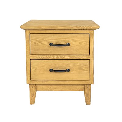 Noční stolek z masivní borovice 45x51x43cm - Rustikal 