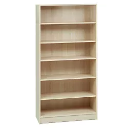 Otevřený úložný prostor velký - 5 polic - Šedá