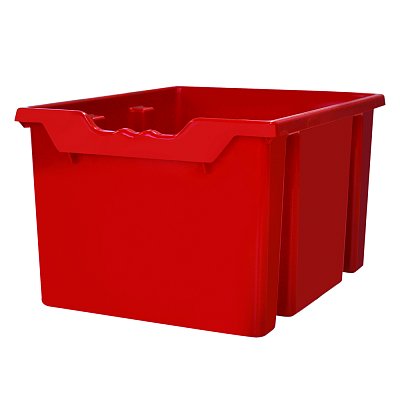 Koš výšky 22,5 cm - Červená