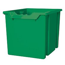 Koš výšky 30 cm - Tmavě zelená