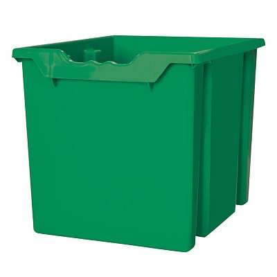 Koš výšky 30 cm - Tmavě zelená