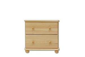 Komoda zásuvková z masivní borovice 55x47x55cm - Borovice - POSLEDNÍ KUS
