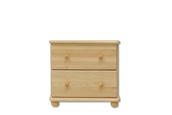 Komoda zásuvková z masivní borovice 55x47x55cm - Borovice - POSLEDNÍ KUS