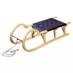 Sáňky dřevěné z masivního buku dl.95cm