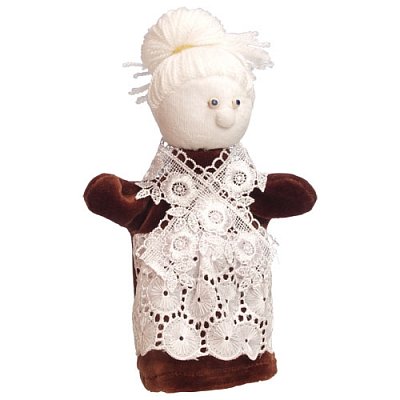 Maňásek plyšový 18cm - Babička