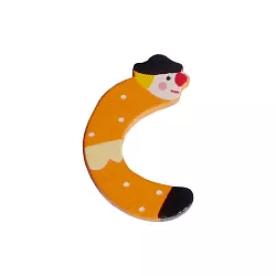 Dřevěné písmenko C (3,6 cm)