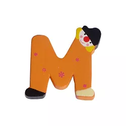 Dřevěné písmenko M (3,6 cm)