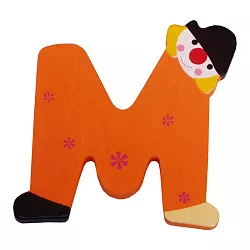 Dřevěné písmenko M (7,2 cm)