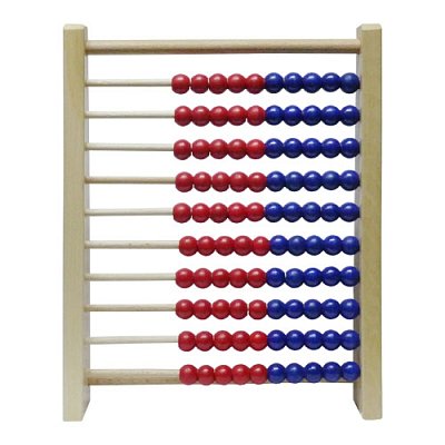 Dřevěné počítadlo - Vertikálně dělené