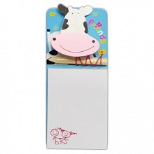 Poznámkový blok s tužkou - Kráva