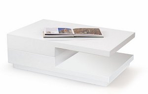 Konferenční stolek Montana 100x65x33cm - Bílá - POSLEDNÍ KUS