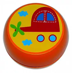 Jojo - vrtulník oranžový - POSLEDNÍ KUS