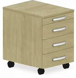 Mobilní kontejner 43x58x59,5cm - Bílá