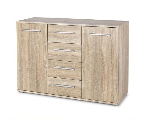 Komoda 116x40x82cm - Dub sonoma