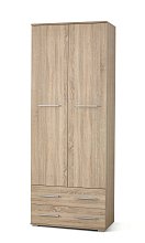 Policová skříň 77x40x200cm - Dub sonoma